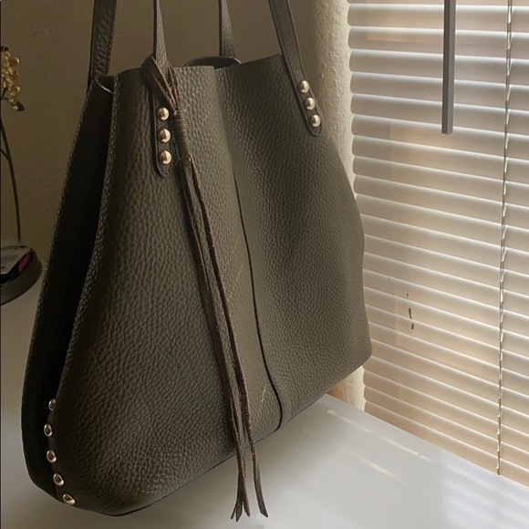 Rebecca Minkoff Handbags - Rebecca minkoff navy green shoulder bag